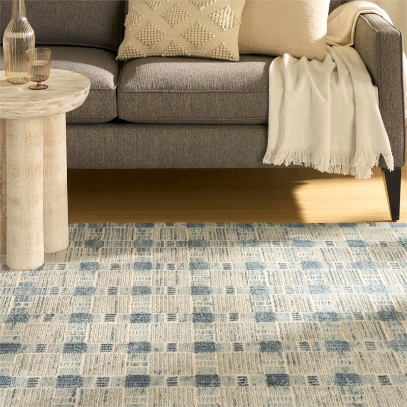 Nourison Home Nordic 4' x 6' Blue   Area Rug