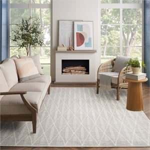 Nourison Home Casual 8' x 10' Ivory   Area Rug