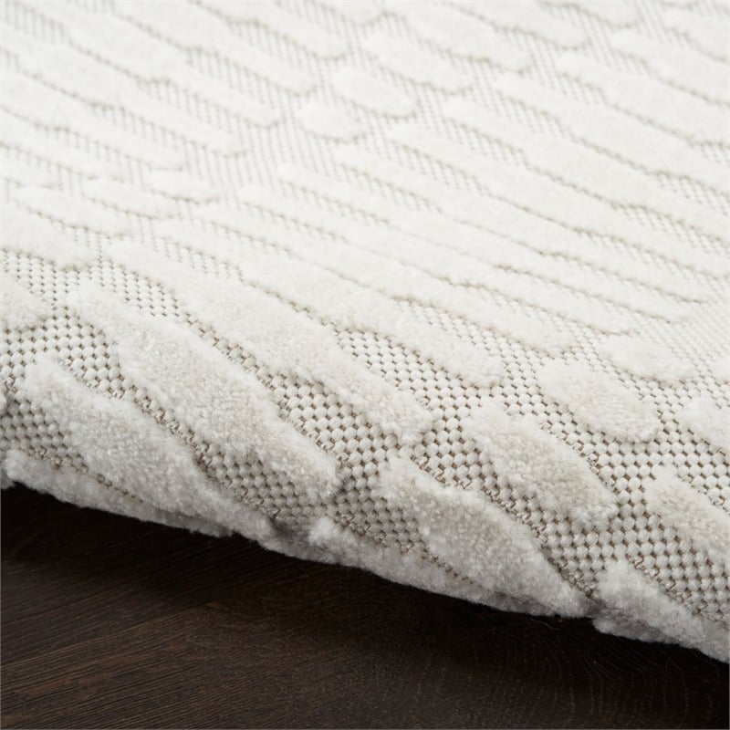 Nourison Home Casual 8' x 10' Ivory   Area Rug