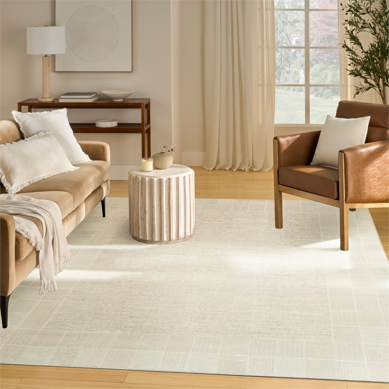 Nourison Home Nordic 8' x 10' Ivory   Area Rug
