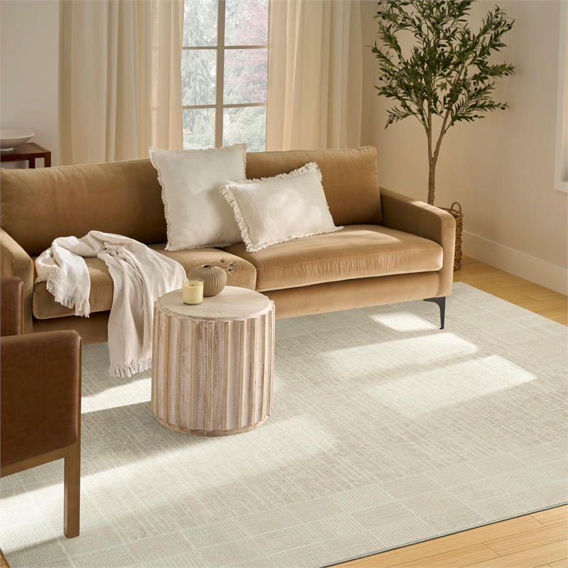 Nourison Home Nordic 8' x 10' Ivory   Area Rug