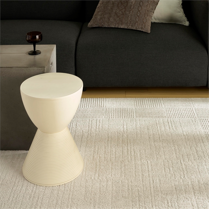 Nourison Home Nordic 8' x 10' Ivory   Area Rug