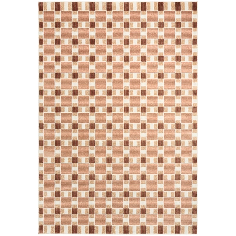 Nourison Home Nordic 4' x 6' Rust   Area Rug