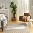 Nourison Home Serenity Home 6' x 9' Beige     Area Rug