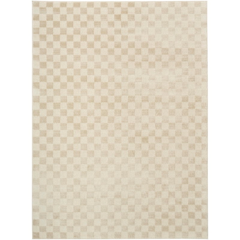 Nourison Home Serenity Home 6' x 9' Beige     Area Rug