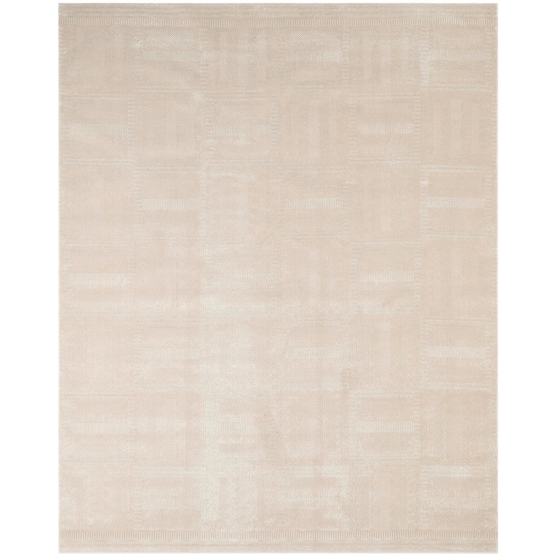 Nourison Home Nordic 8' x 10' Taupe Fabric Area Rug