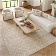 Nourison Home Grafix 7' x 10' Beige   Area Rug