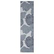 Nourison Home Garden Oasis 8' Runner Blue   Area Rug