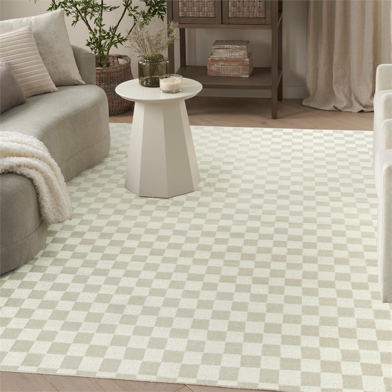 Nourison Home Serenity Home 8' x 10' Ivory   Area Rug