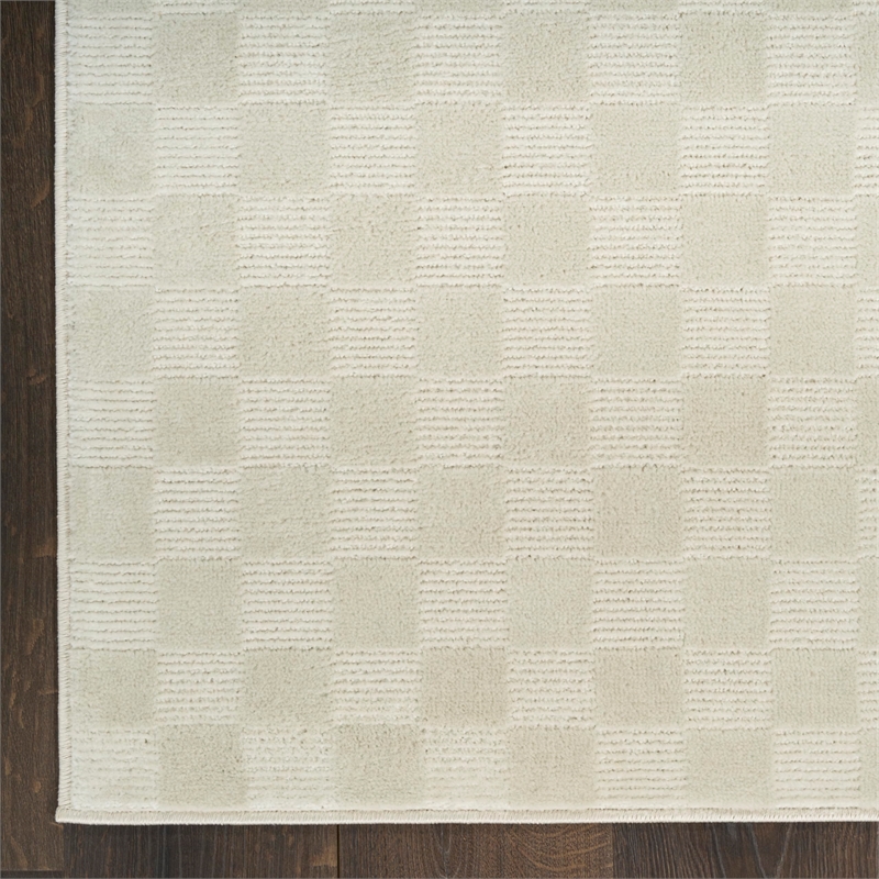 Nourison Home Serenity Home 8' x 10' Ivory   Area Rug