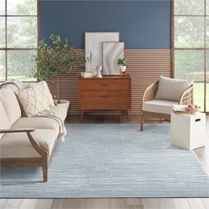 Nourison Home Casual 8' x 10' Blue   Area Rug