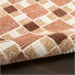 Nourison Home Nordic 5' x 7' Rust   Area Rug