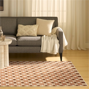 Nourison Home Nordic 5' x 7' Rust   Area Rug