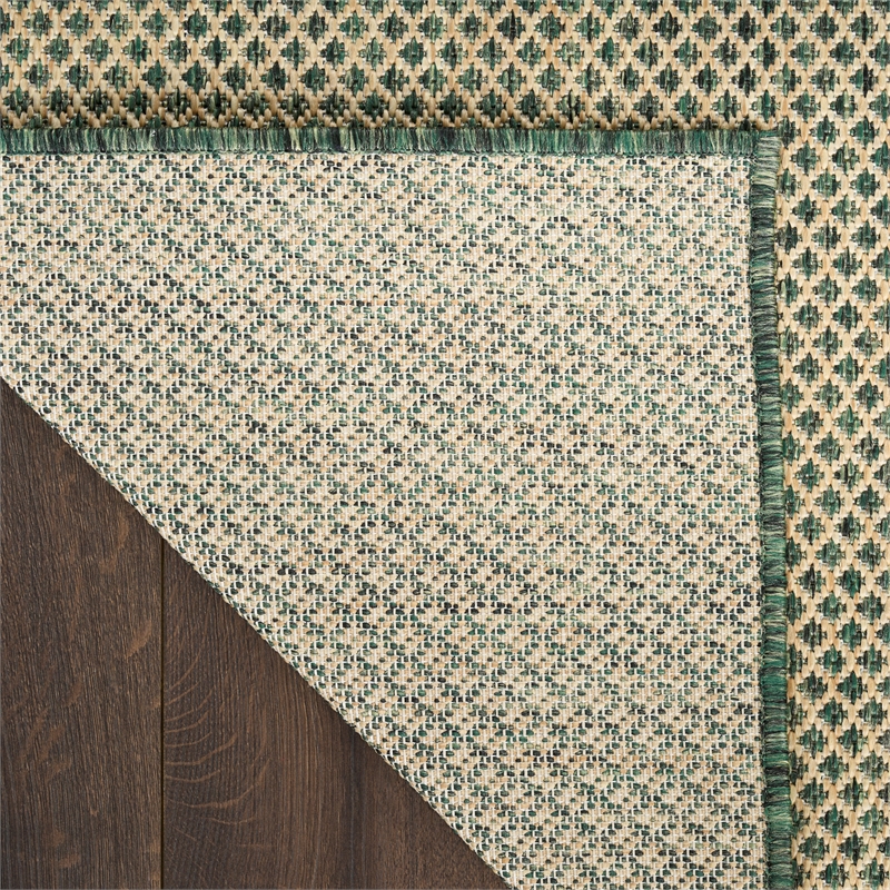 Nourison Home Courtyard 8' x 10' Green   Area Rug