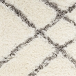 Nourison Luxurious Shag 9' x 12' Ivory   Area Rug