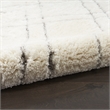 Nourison Luxurious Shag 9' x 12' Ivory   Area Rug