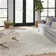 Nourison Luxurious Shag 9' x 12' Ivory   Area Rug