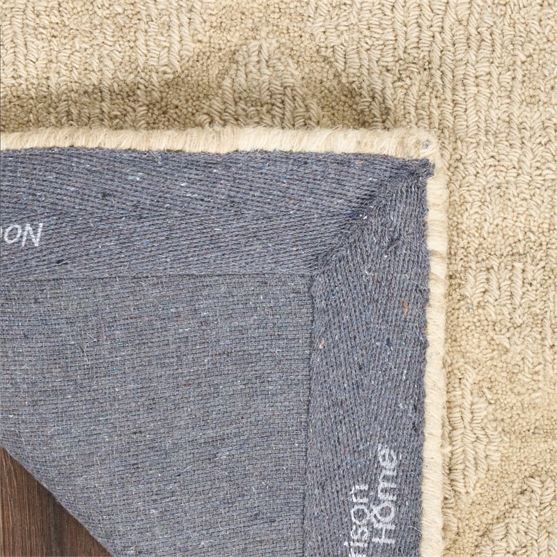 Nourison Home Wool Haven 8' x 10' Beige   Area Rug
