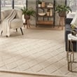 Nourison Home Wool Haven 8' x 10' Beige   Area Rug