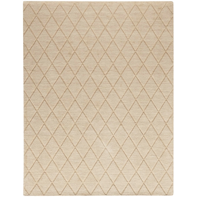 Nourison Home Wool Haven 8' x 10' Beige   Area Rug