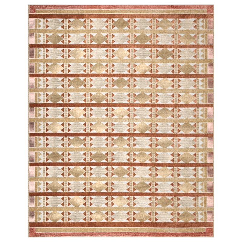 Nourison Home Nordic 8' x 10' Rust     Area Rug