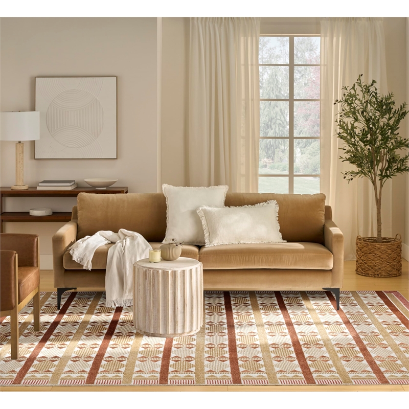 Nourison Home Nordic 8' x 10' Rust     Area Rug