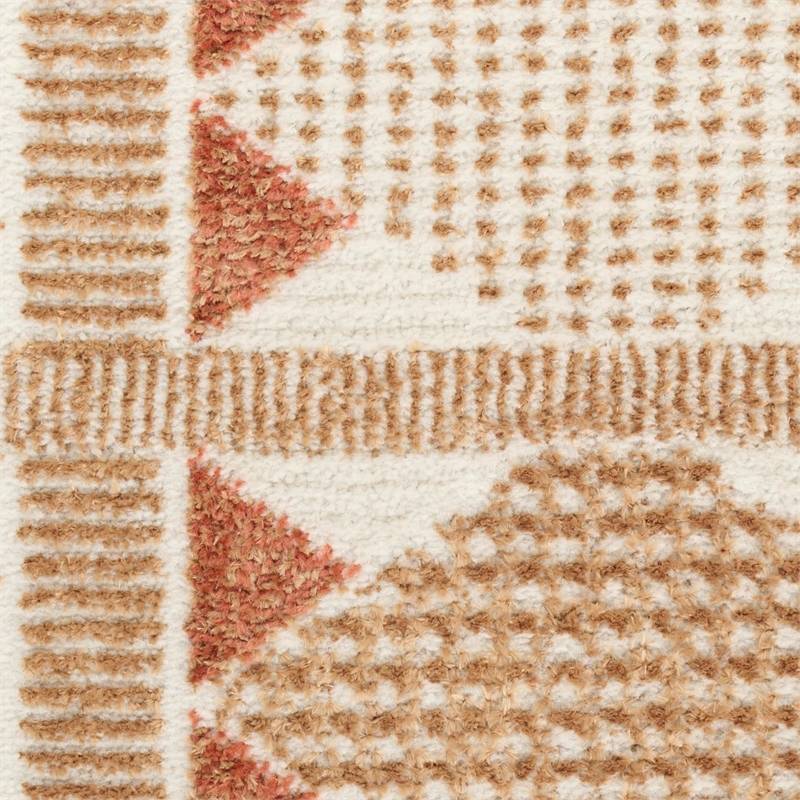 Nourison Home Nordic 8' x 10' Rust     Area Rug
