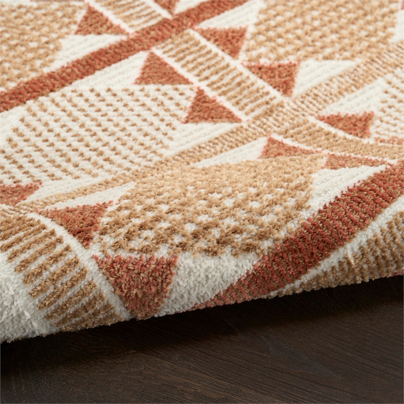 Nourison Home Nordic 8' x 10' Rust     Area Rug