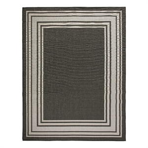 Nourison Home Horizon   8' x 10' Black   Area Rug