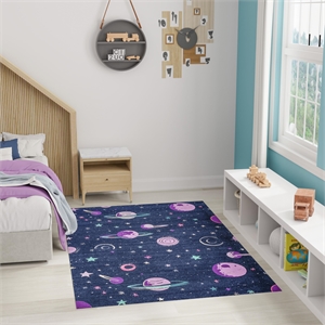 Nourison Home Imagination 7' x 9' Black   Area Rug