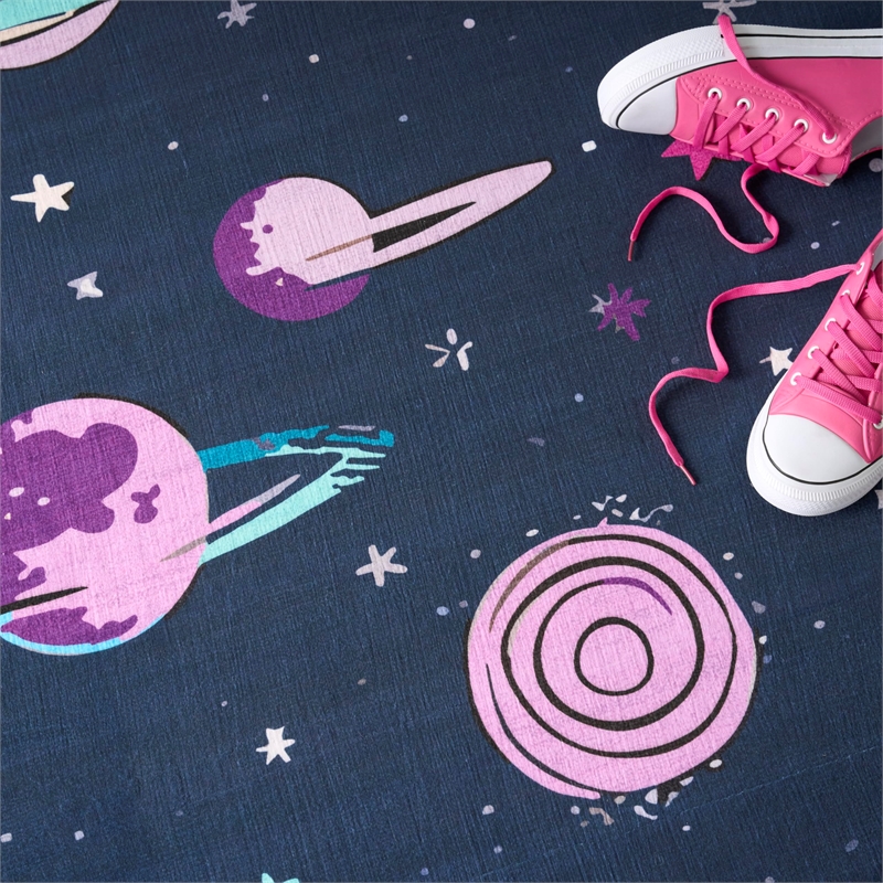 Nourison Home Imagination 7' x 9' Black   Area Rug