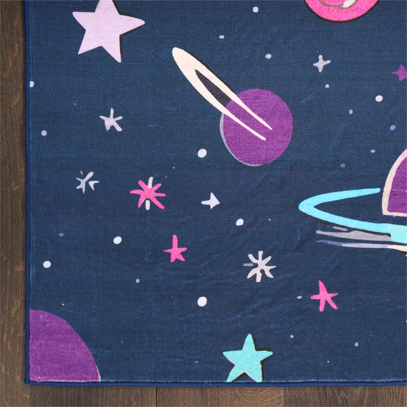 Nourison Home Imagination 7' x 9' Black   Area Rug