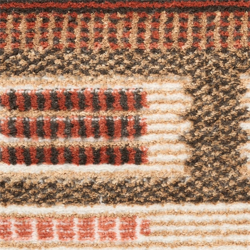 Nourison Home Nordic 4' x 6' Rust   Area Rug