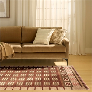 Nourison Home Nordic 4' x 6' Rust   Area Rug