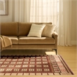 Nourison Home Nordic 4' x 6' Rust   Area Rug