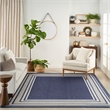 Nourison Home Horizon   9' x 12' Navy   Area Rug
