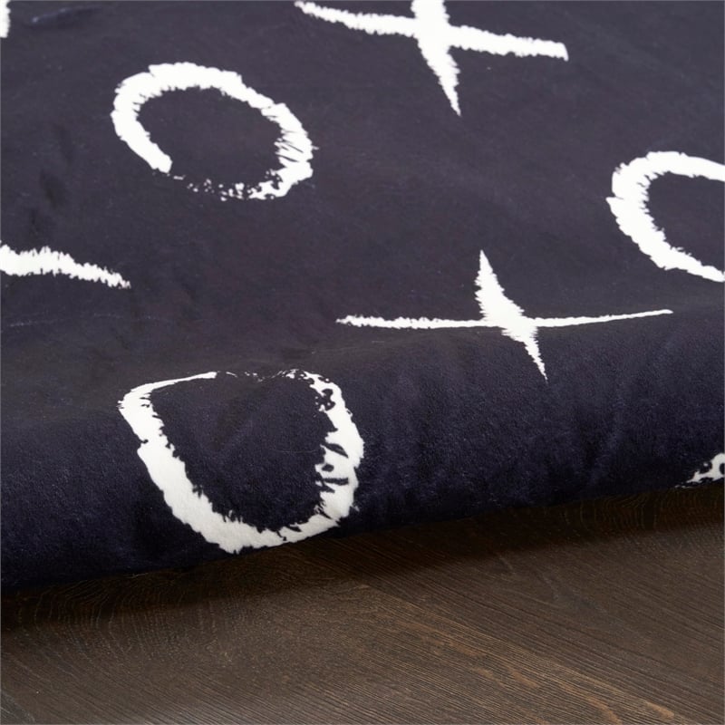 Nourison Home Imagination 7' x 9' Black   Area Rug
