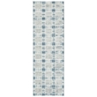 Nourison Home Nordic 6' Runner Blue   Area Rug