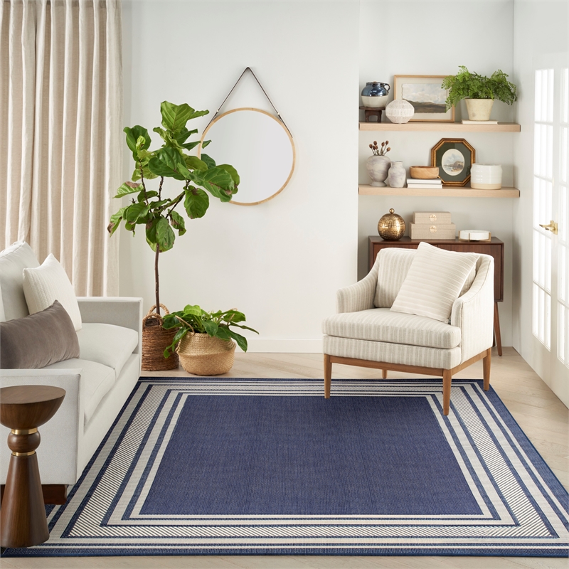Nourison Home Horizon   10' x 14' Navy   Area Rug