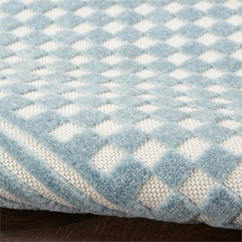 Nourison Home Casual 8' x 10' Blue   Area Rug