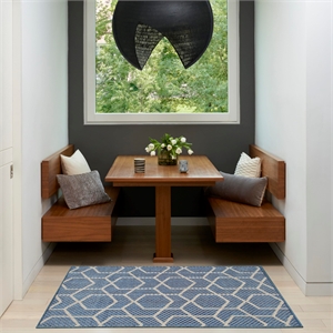 Nourison Home Horizon   3' x 5' Denim   Area Rug