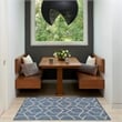 Nourison Home Horizon   3' x 5' Denim   Area Rug