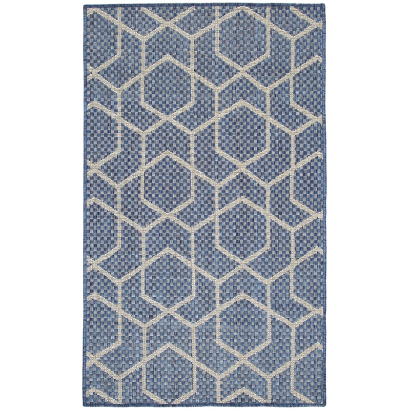 Nourison Home Horizon   3' x 5' Denim   Area Rug