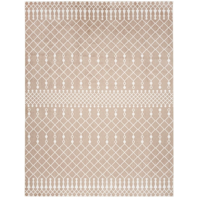 Nourison Home Astra Machine Washable 7' x 9' Taupe   Area Rug