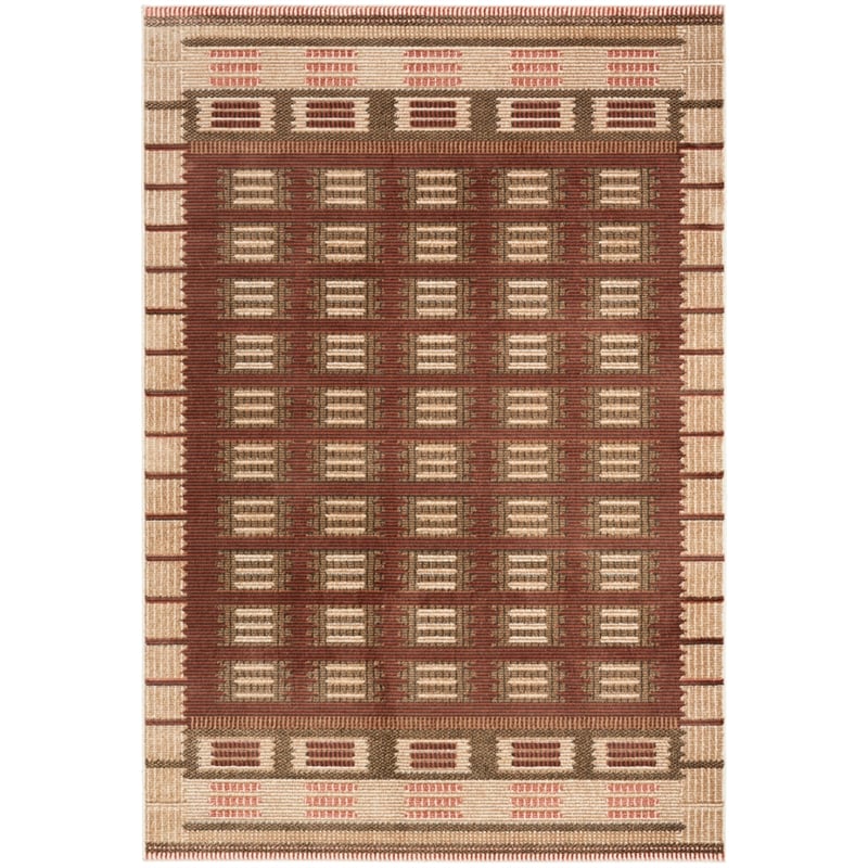 Nourison Home Nordic 5' x 7' Rust   Area Rug