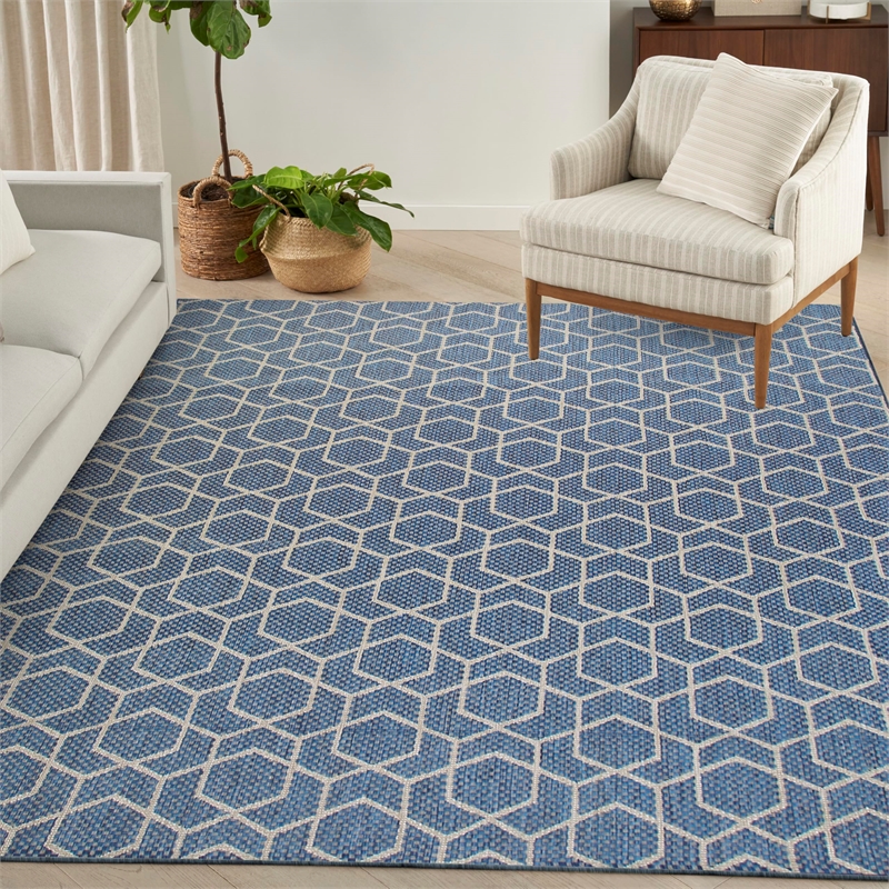 Nourison Home Horizon   10' x 14' Denim   Area Rug