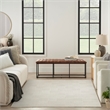 Nourison Home Textured Home 8' x 10' Ivory   Area Rug