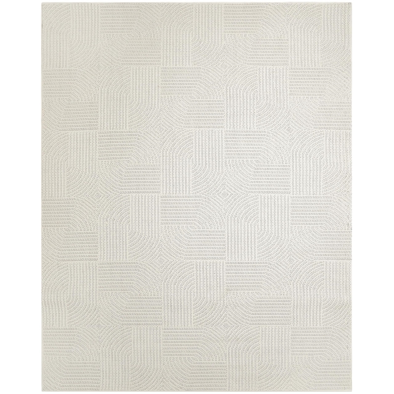 Nourison Home Textured Home 8' x 10' Ivory   Area Rug