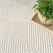 Nourison Home Textured Home 8' x 10' Ivory   Area Rug