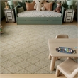 Nourison Home Wool Haven 8' x 10' Sage   Area Rug